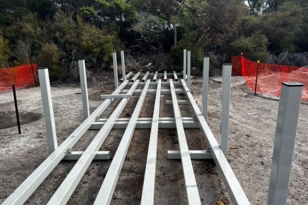 Sulphur Point FRP joists and bearers Sulphur Point FRP joists and bearers