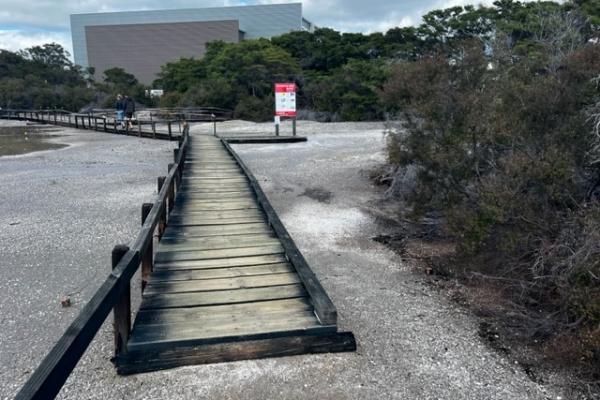 Sulphur Point Timber boardwalk Sulphur Point Timber boardwalk