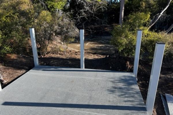 Sulphur Point boardwalk and posts 3 Sulphur Point boardwalk and posts 3