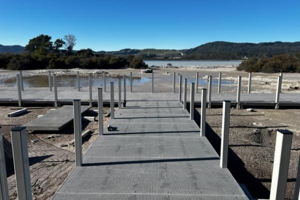 Sulphur Point boardwalk and posts 4 Sulphur Point boardwalk and posts 4