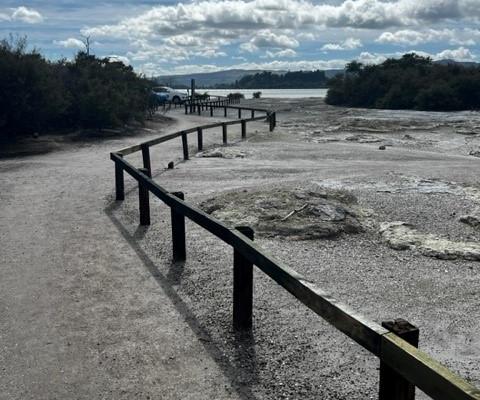Sulphur Point timber posts 5 Sulphur Point timber posts 5