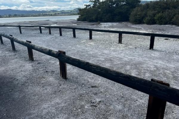 Sulphur Point timber posts Sulphur Point timber posts