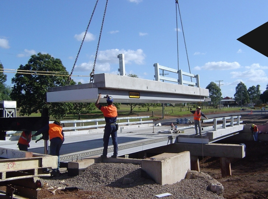 Image of people building a bridge