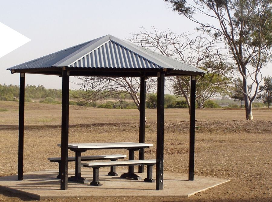 image of an outdoor shelter